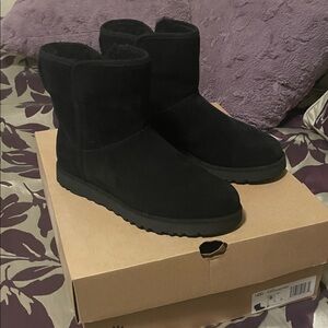 UGG Black Suede Boots